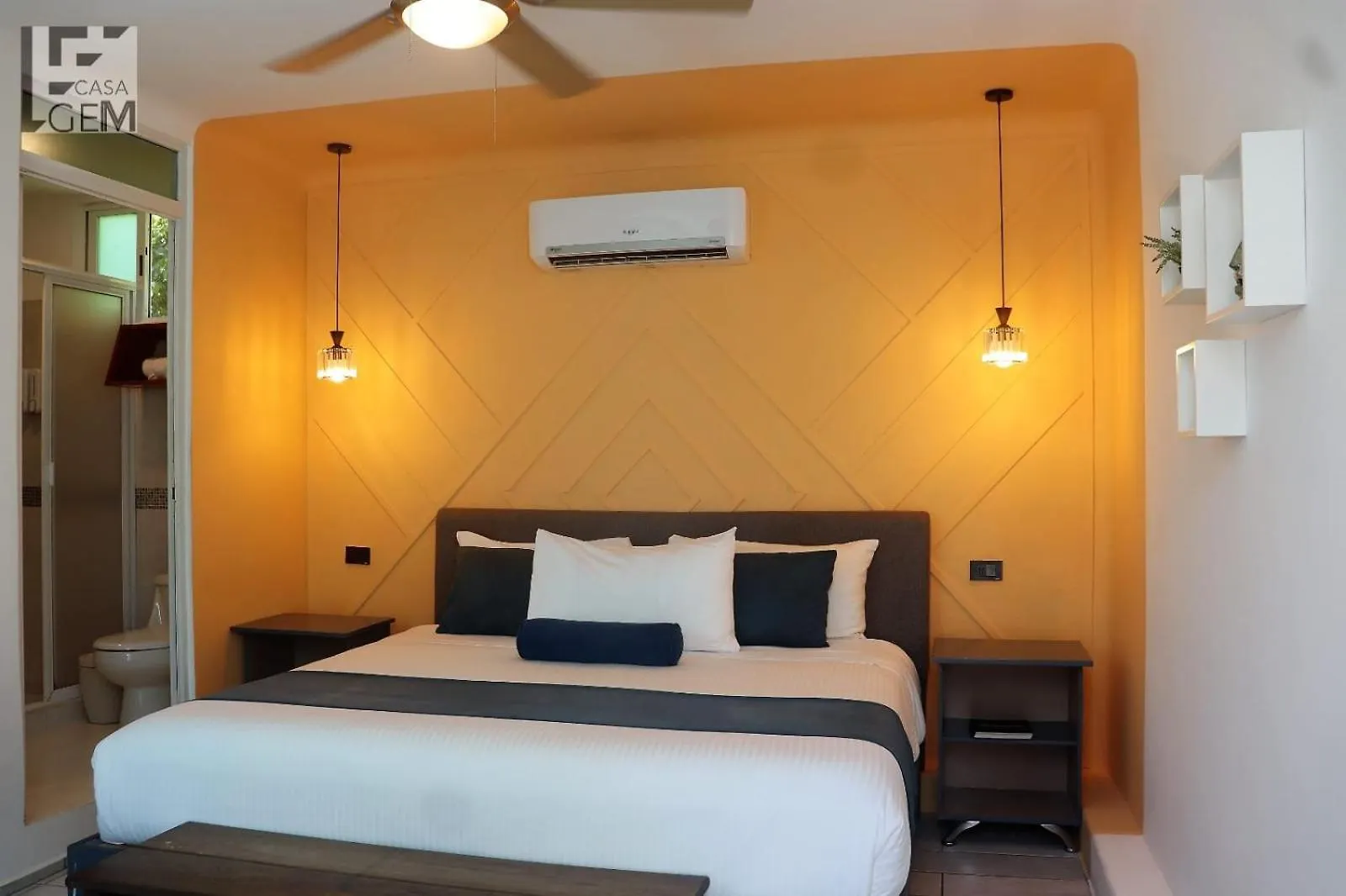 Casa Gem B&B Playa del Carmen Oda ve Kahvaltı